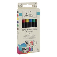 set de markere pentru sticla si portelan 6 buc ro rmsar0138 ge
