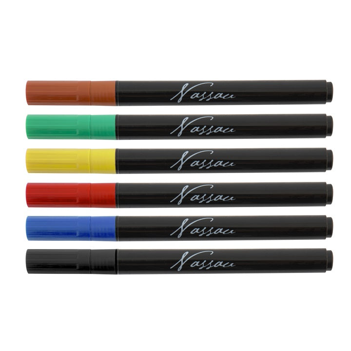 set de markere pentru sticla si portelan 6 buc ro rmsar0138 ge