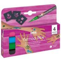 set de markere pentru tatuaje kreul 4 buc ro krl62171