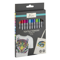 set de markere textile dual tip ro rmsar0158ge