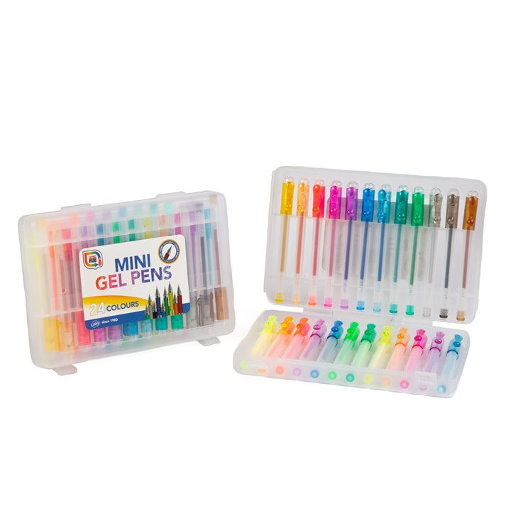set de mini pixuri cu gel in cutie 24 buc ro gmsr04 0163 e