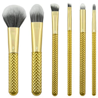 set de pensule cosmetice metallic gold ro rlgmset tf7gd