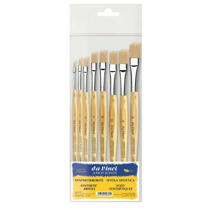 set de pensule da vinci junior borste 8 buc