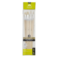 set de pensule pentru acrilic si ulei pebeo 8 bucati ro pbo952403