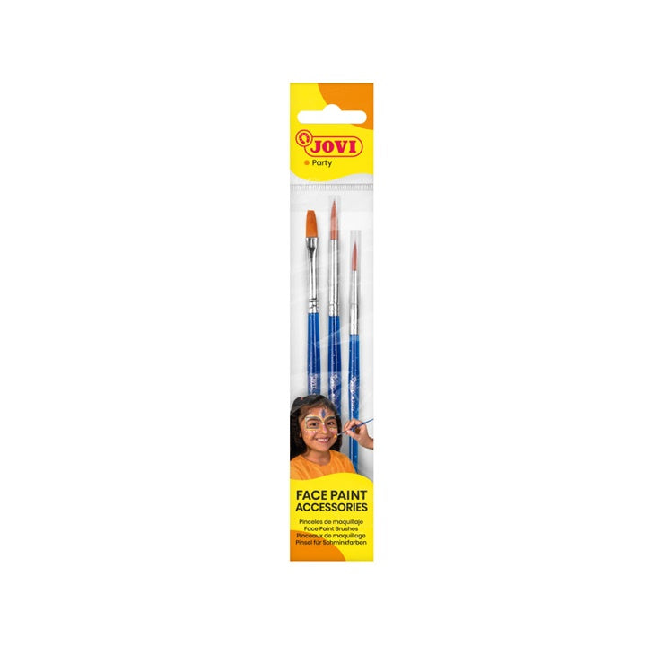 set de pensule pentru vopsea de fata jovi 3 buc ro jov17903br
