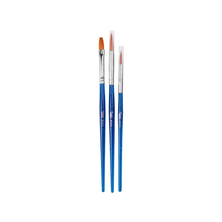 set de pensule pentru vopsea de fata jovi 3 buc ro jov17903br