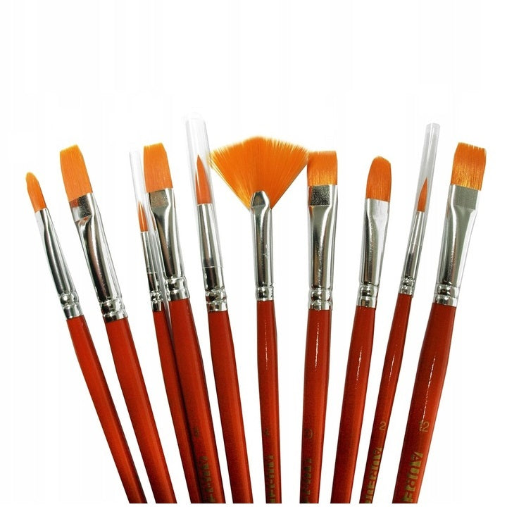 Set de pensule Phoenix / 10 piese