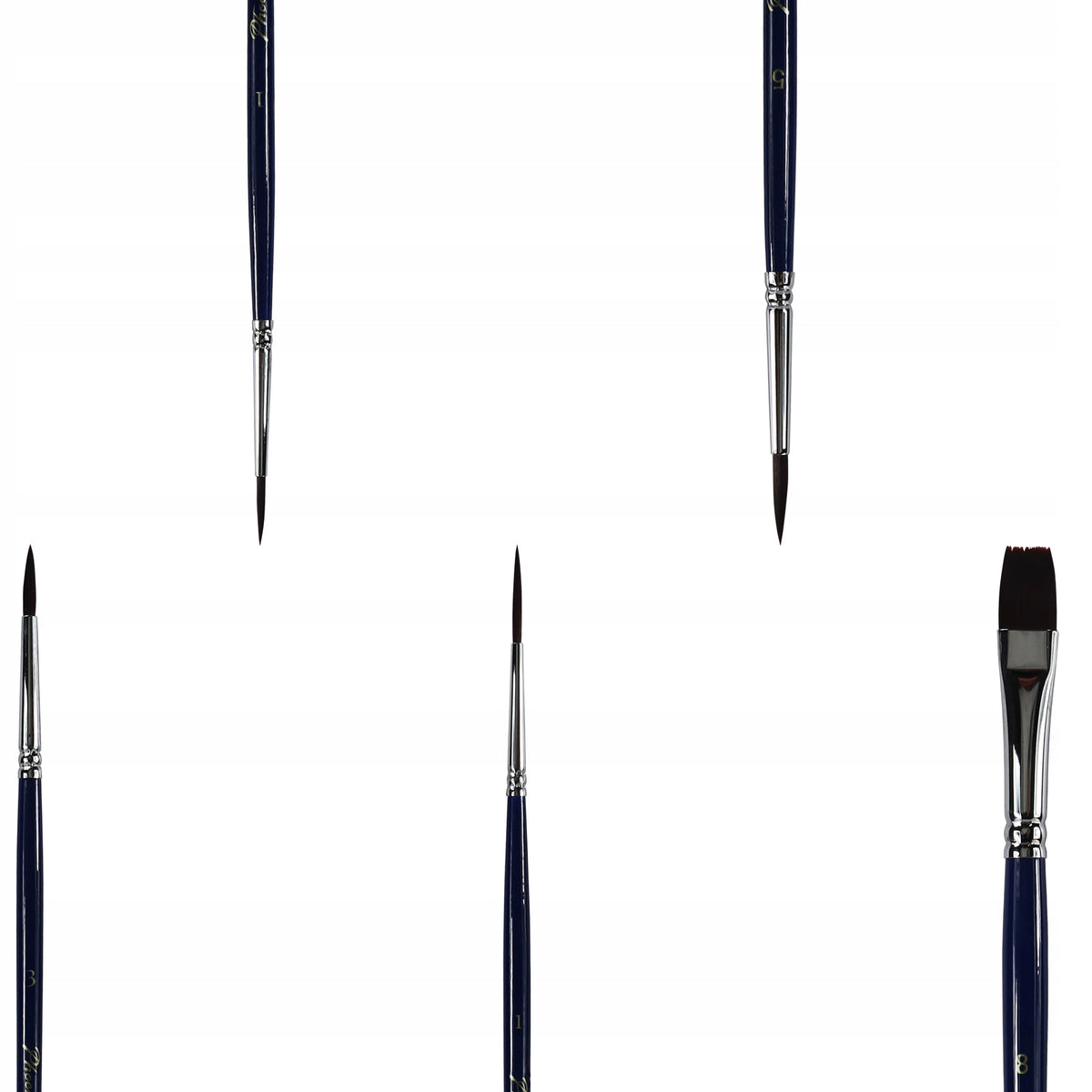 Set de pensule Phoenix 6614S1, 5 piese