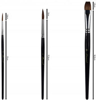 Set de pensule Phoenix 6616S3 – set de 3 piese