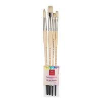 set de pensule profesionale panart 4 buc ro pnratl 10