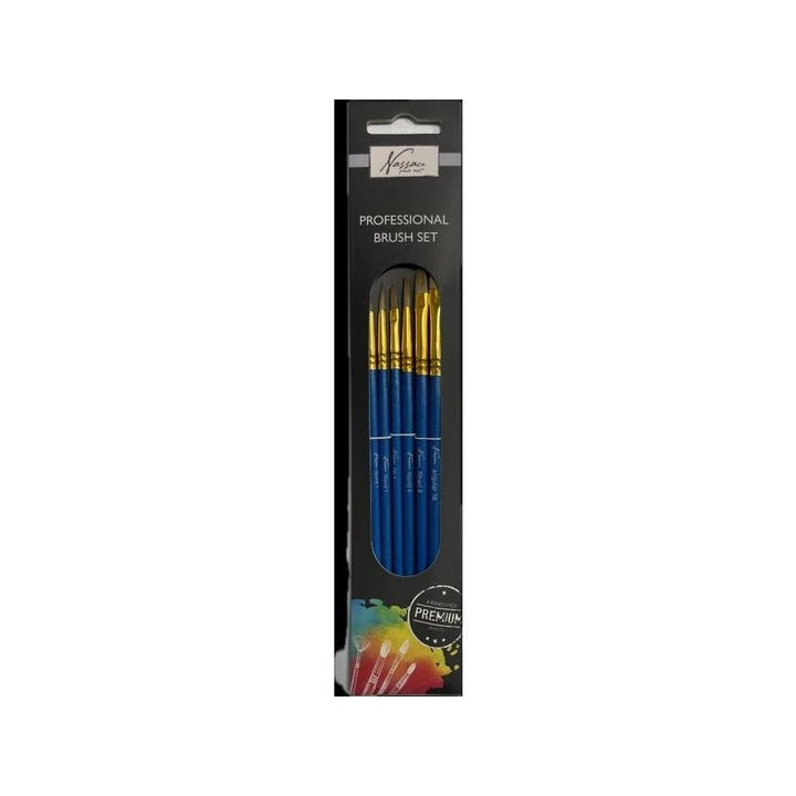 set de perii nassau 6 piese ro rmsar080324ge