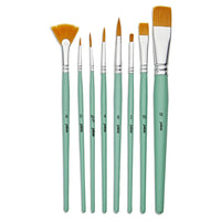 set de perii sintetice pebeo 8 buc ro pbo952313