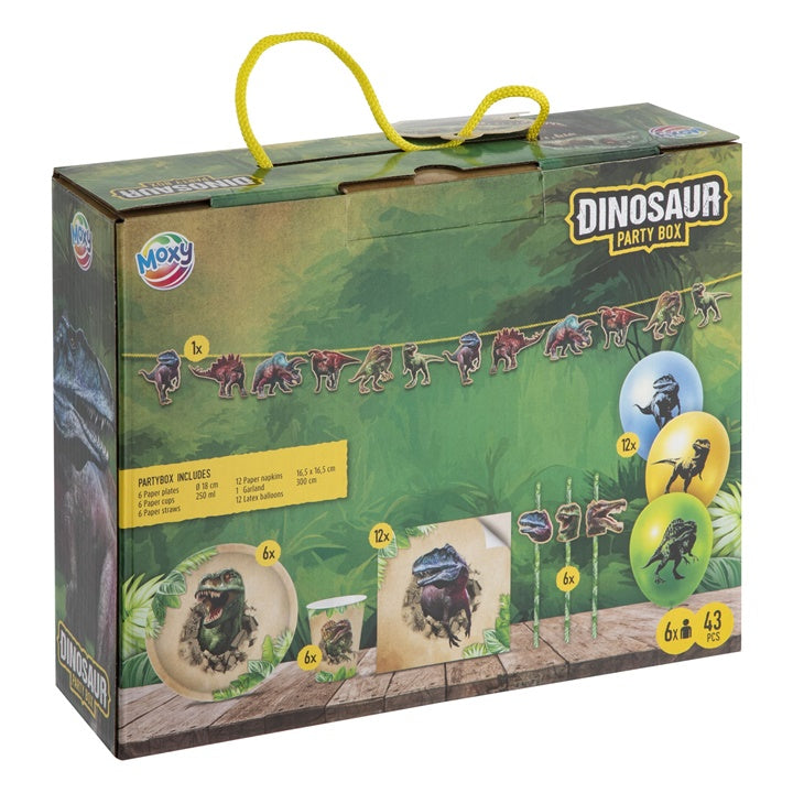 set de petrecere pentru copii cu tema dinozaurilor 43 buc ro rms760001