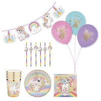 set de petrecere pentru copii unicorn 43 buc ro rms750001