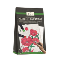 set de pictura acrilica flori ro rmsar0961 ge