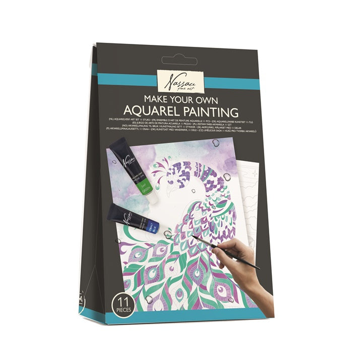 set de pictura acuarela animal ro rmsar0963 ge