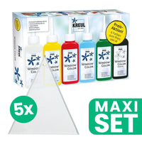 set de pictura pe sticla si piese de sticla triunghiulare ro wqxsf42847tr