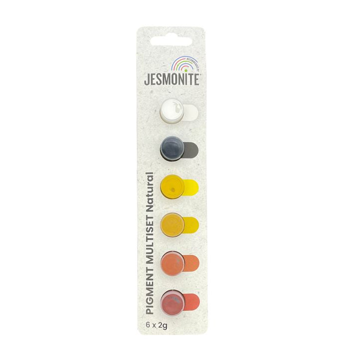 set de pigmenti jesmonite 6 x 2 g natural ro jsmuc1070052