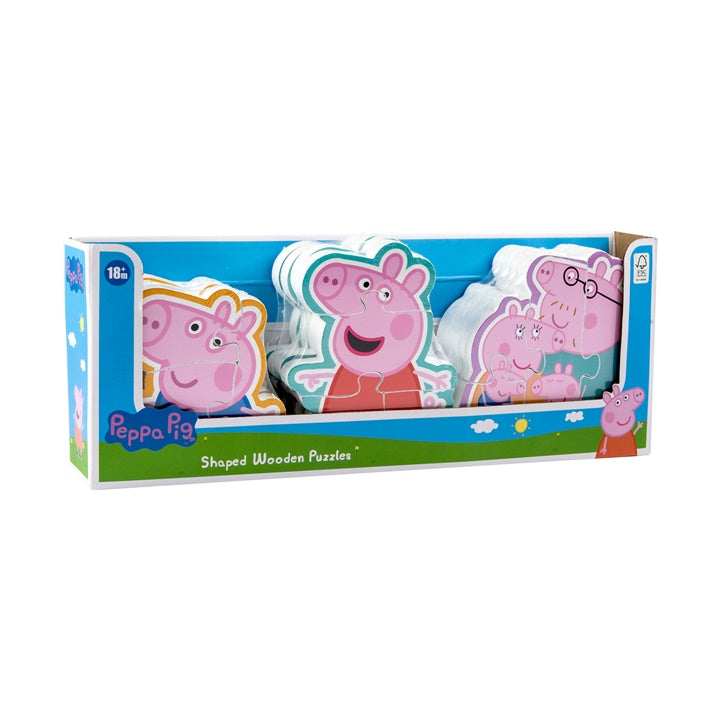set de puzzle uri din lemn pentru copii peppa pig 3 bucati ro gms85 0032