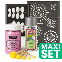 set de renovare a mobilierului cu vopsea spray argintie baby pink ro wqx100renbar