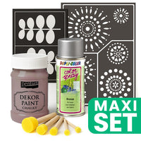 set de renovare a mobilierului cu vopsea spray argintie ciocolata cu lapte ro wqx100renmlc