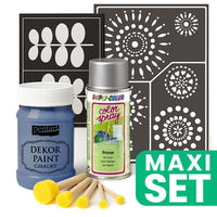 set de renovare a mobilierului cu vopsea spray argintie indigo ro wqx100renind