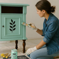 set de renovare a mobilierului cu vopsea spray argintie ivory ro wqx100renslo