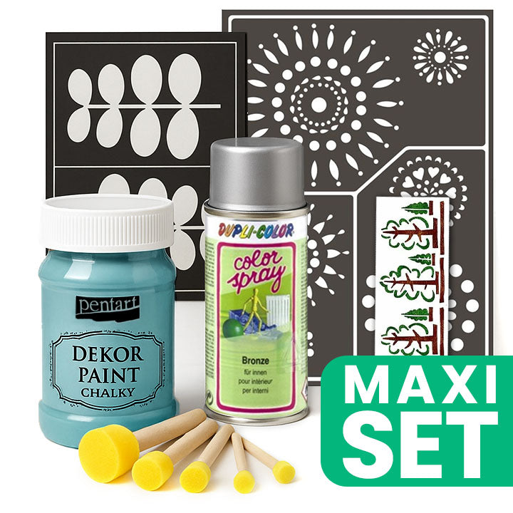 set de renovare a mobilierului cu vopsea spray argintie turcoaz ro wqx100rentyr