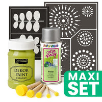 set de renovare a mobilierului cu vopsea spray argintie verde galbui ro wqx100renzlz