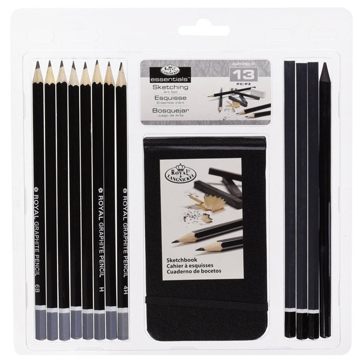 set de schite royal langnickel 13 piese ro rlgrart 2102