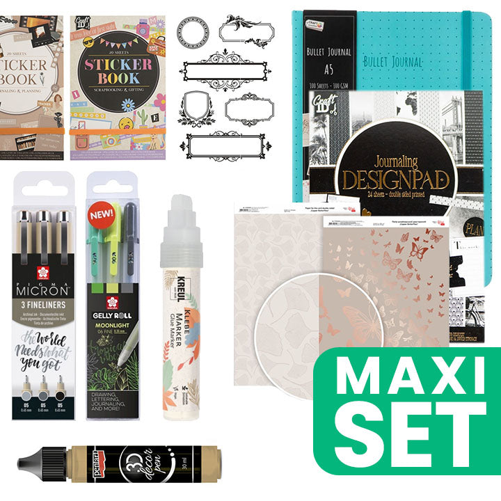 set de scris bullet journal nuante calde ro wqxbull1163to