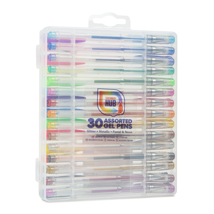 set de stilouri cu gel in cutie 30 buc ro gmsr04 0025 a