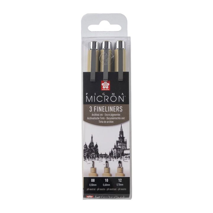 set de stilouri tehnice sakura pigma micron set broad 3 buc ro skrpoxsdk3a