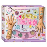 set de tatuaje cu sclipici