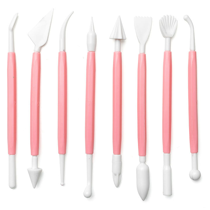 set de unelte de modelare cu doua fete 8 bucati ro calsctool