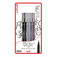 set de uni pin markere fineliner flow and flourish 5 buc ro unip238212797