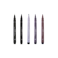 set de uni pin markere fineliner flow and flourish 5 buc ro unip238212797