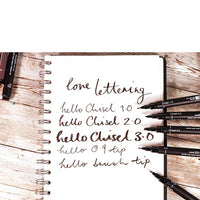 set de uni pin markere fineliner love lettering 5 buc ro unip238212798