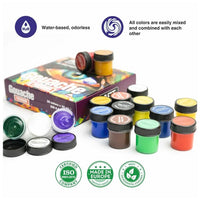 set de vopsea guasa compozita premium art ro kztgoupr16x20