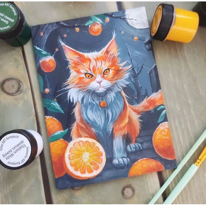set de vopsea guasa compozita premium art ro kztgoupr16x20