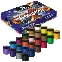 set de vopsea guasa compozita premium art ro kztgoupr24x20