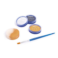 set de vopsea pentru fata animal cu accesorii 3 x 8 ml ro jov174an