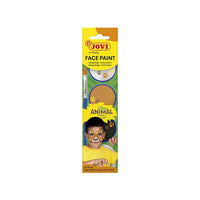 set de vopsea pentru fata animal cu accesorii 3 x 8 ml ro jov174an