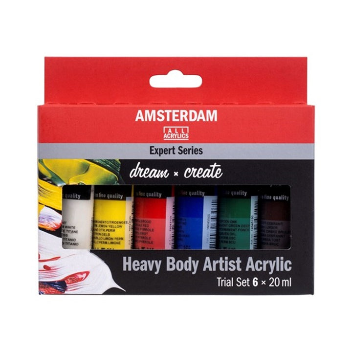set de vopsele acrilice amsterdam expert series 6 x 20 ml ro rtl19820506