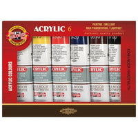 set de vopsele acrilice koh i noor ro khn01627s0601ks