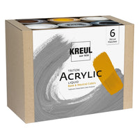 set de vopsele acrilice kreul triton ro krl17798