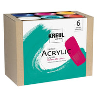 set de vopsele acrilice kreul triton ro krl17799
