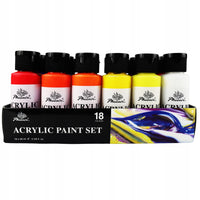 Set de vopsele acrilice Phoenix 18 x 59 ml
