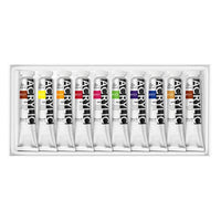 Set de vopsele acrilice Phoenix Artist, 10 x 22 ml