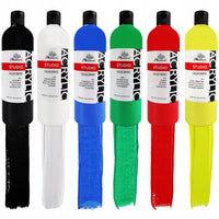 Set de vopsele acrilice Phoenix Studio 6 x 500 ml